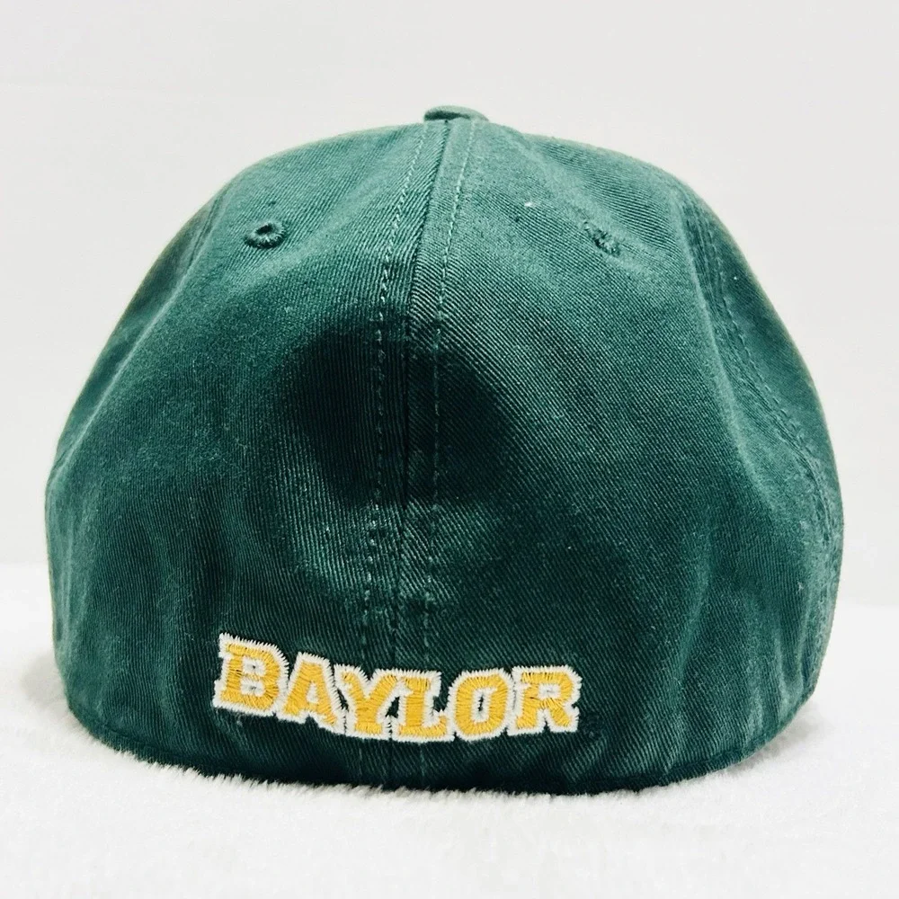 '47 Brand Baylor Bears‎ Logo Franchise Fitted Hat Cap Medium Green NCAA College